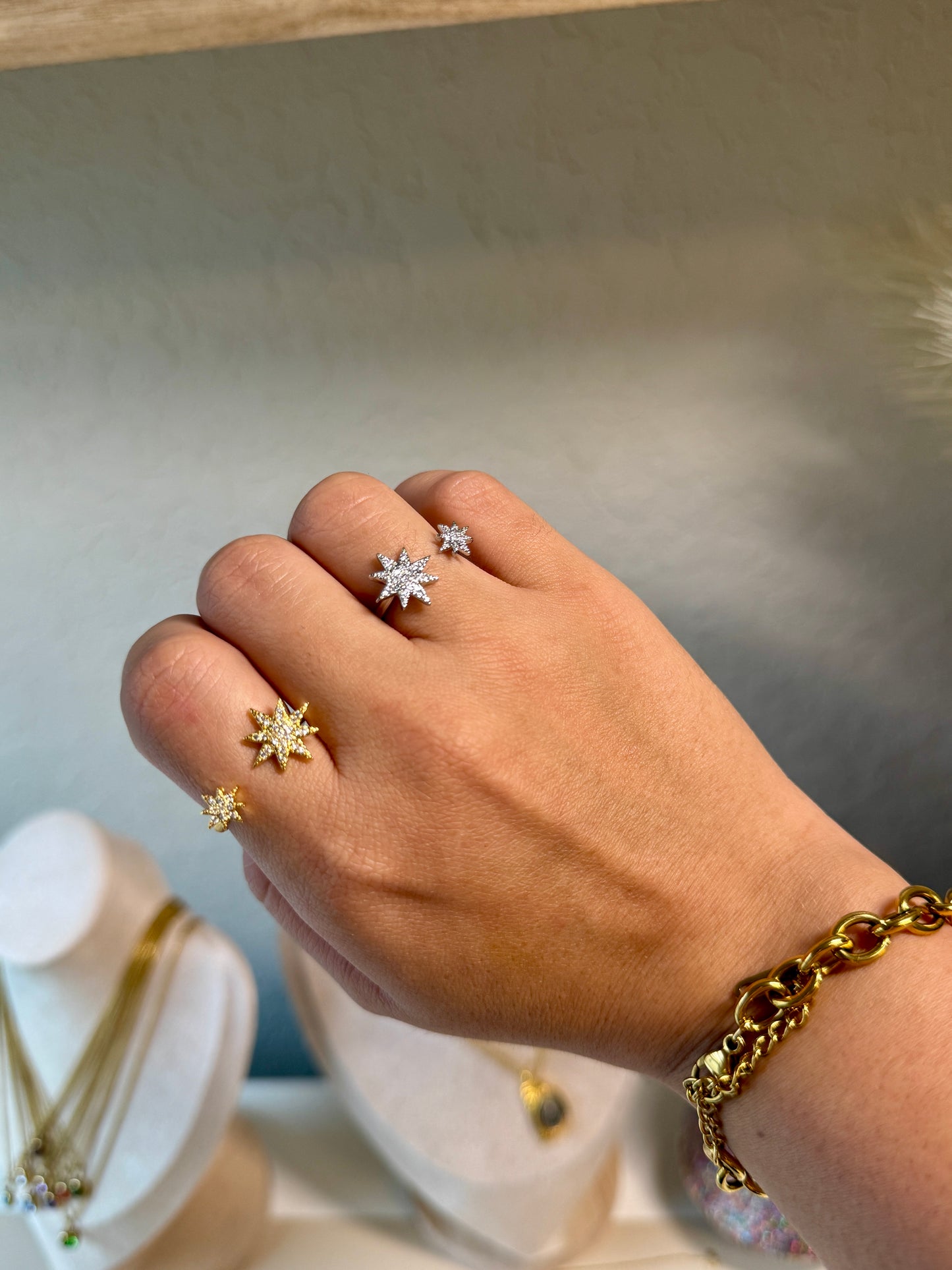 Duo Star Ring