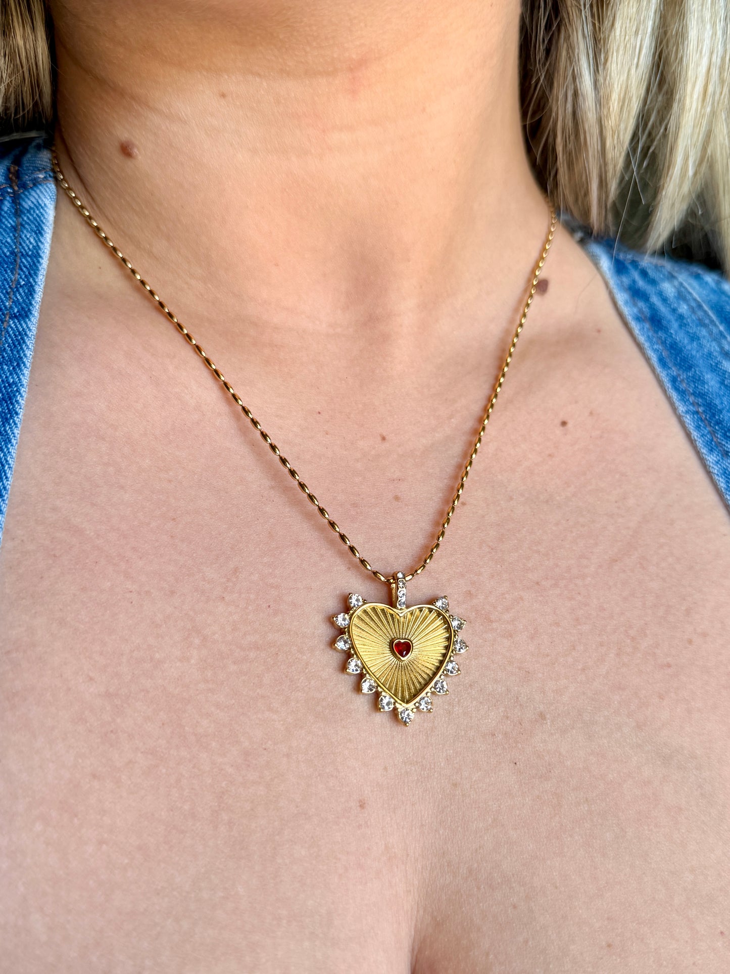 Cupid’s Heart necklace