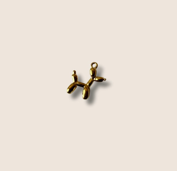 Tiny Bubble dog charm