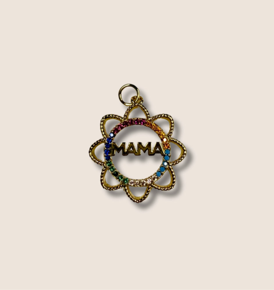 Mamá flor charm
