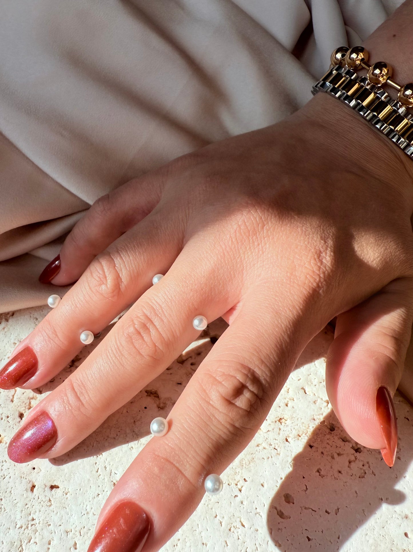 Pearl Mist ring