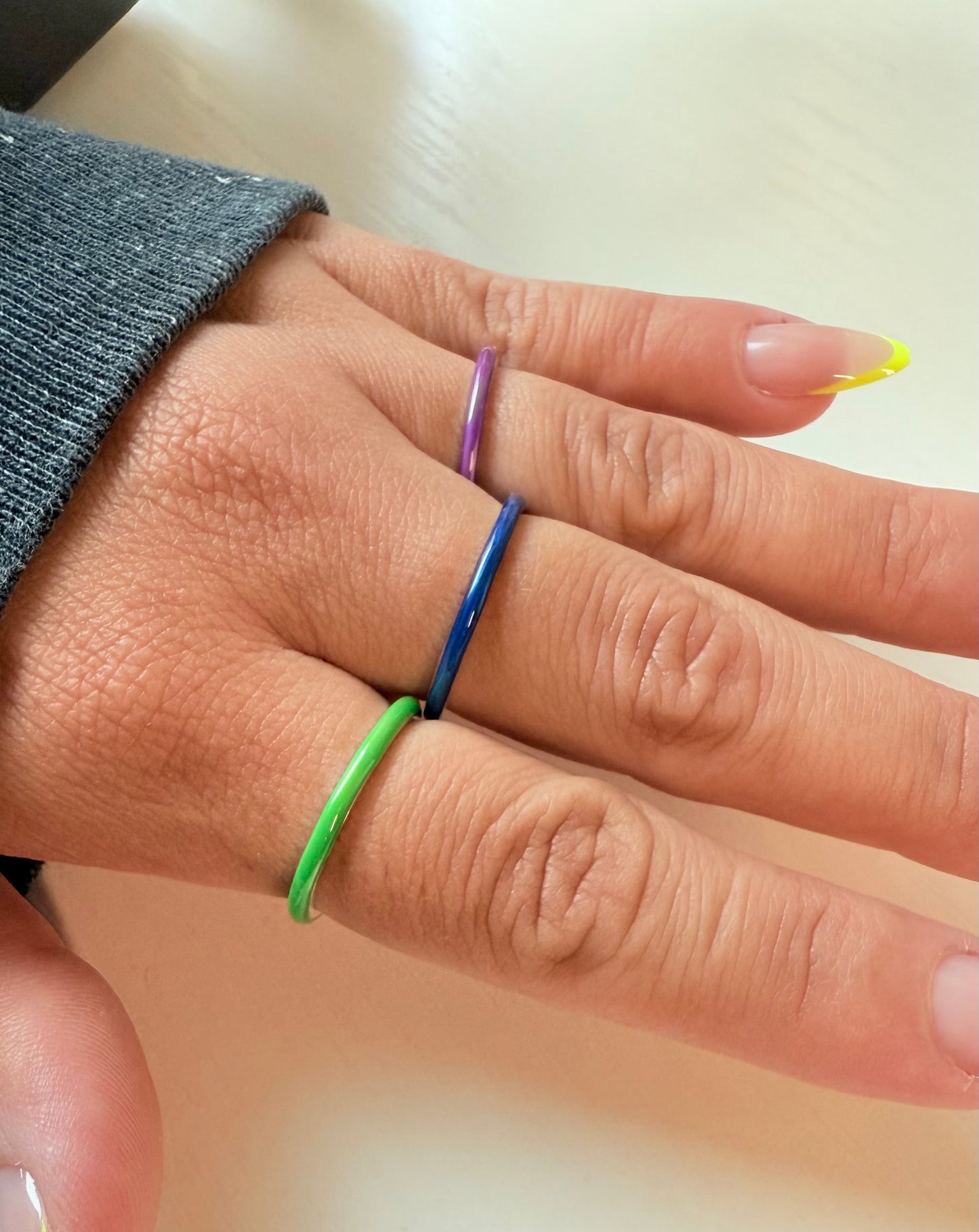 Simple girl ring