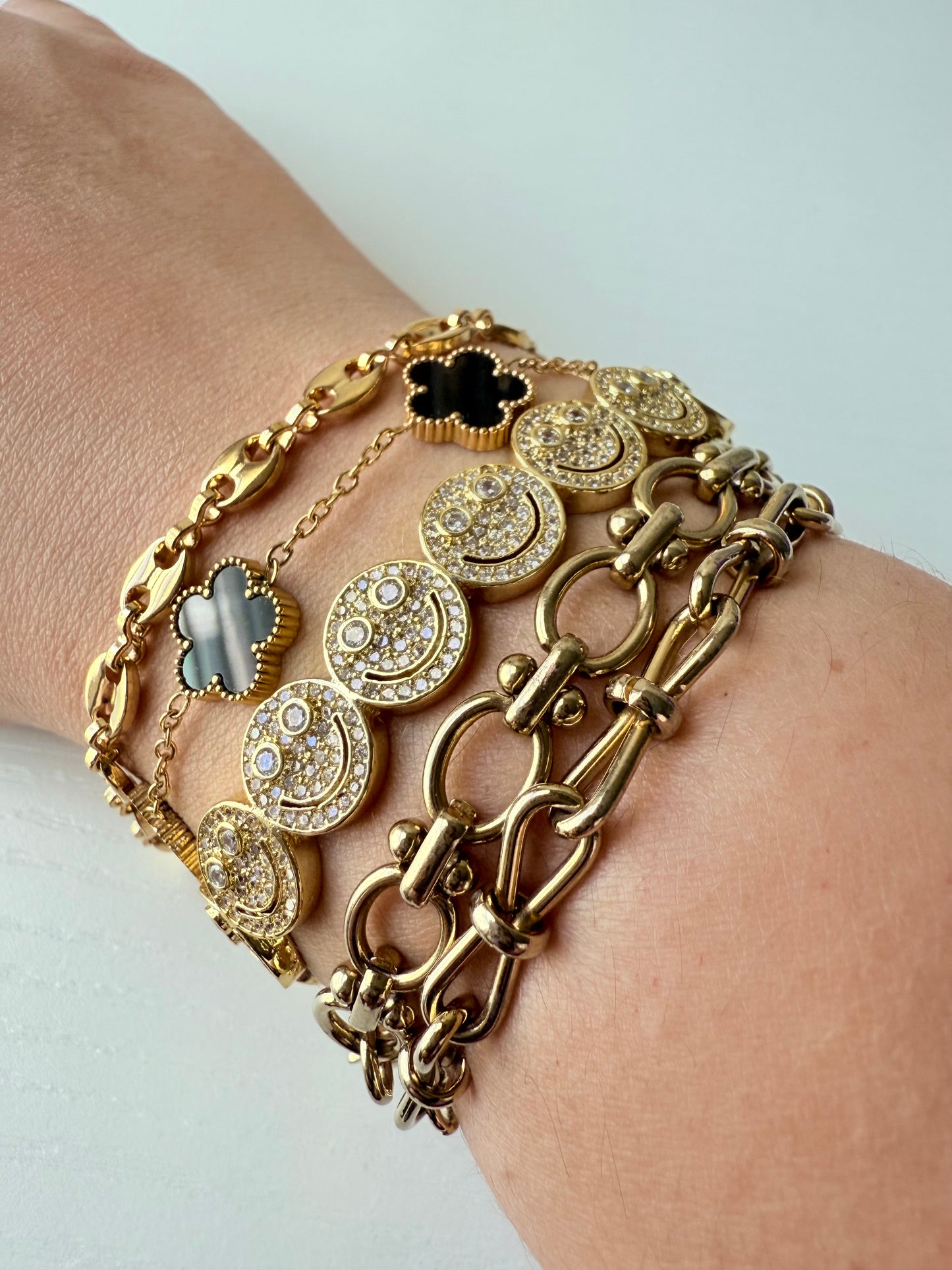 Smiley bangle