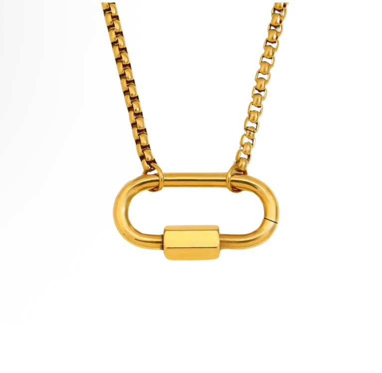 Charm hoop chain