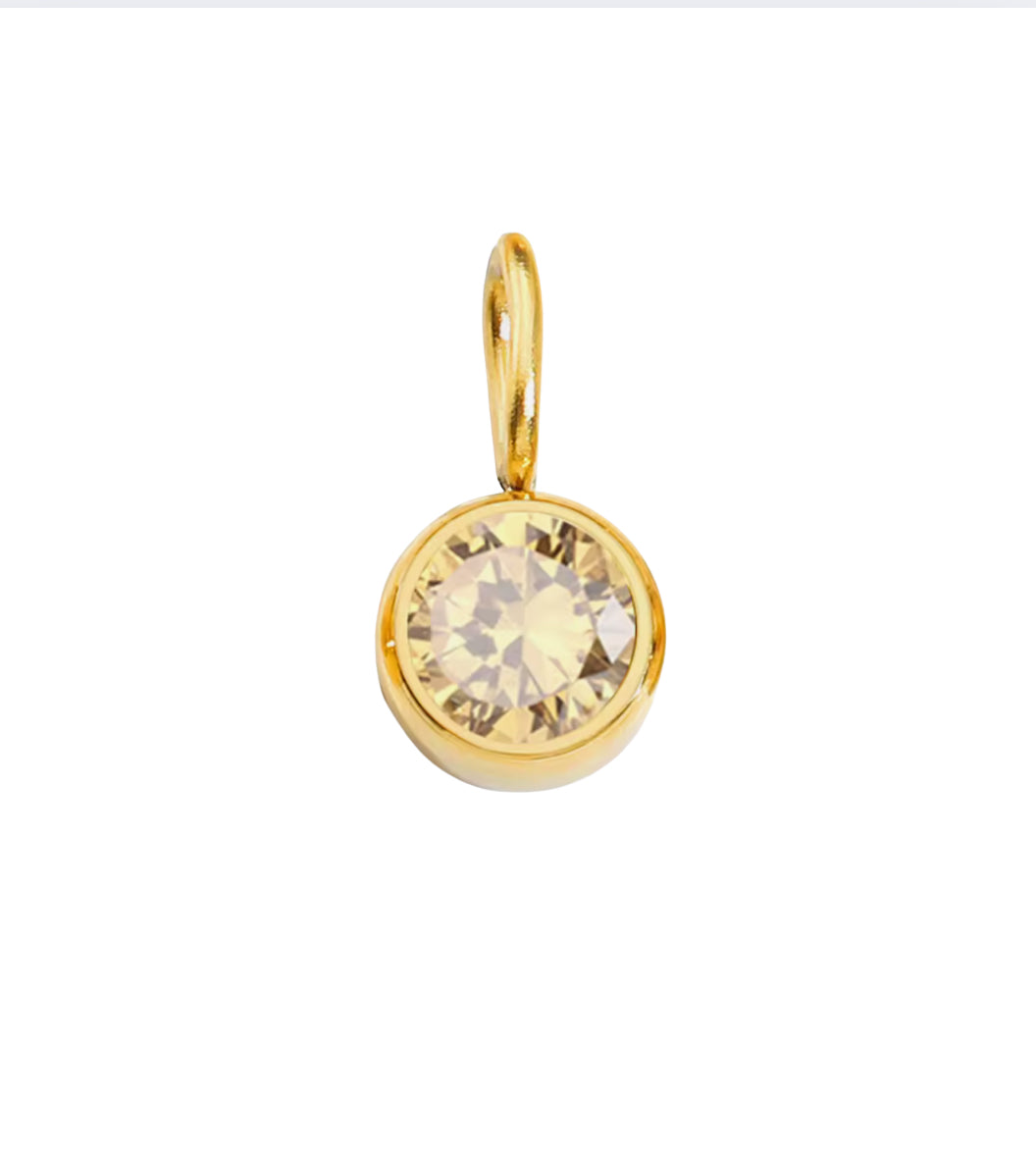 Birth stone necklace