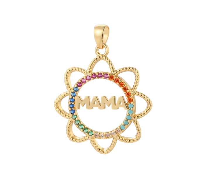 Mamá flor charm