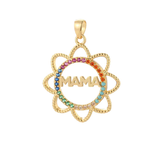 Mamá flor charm