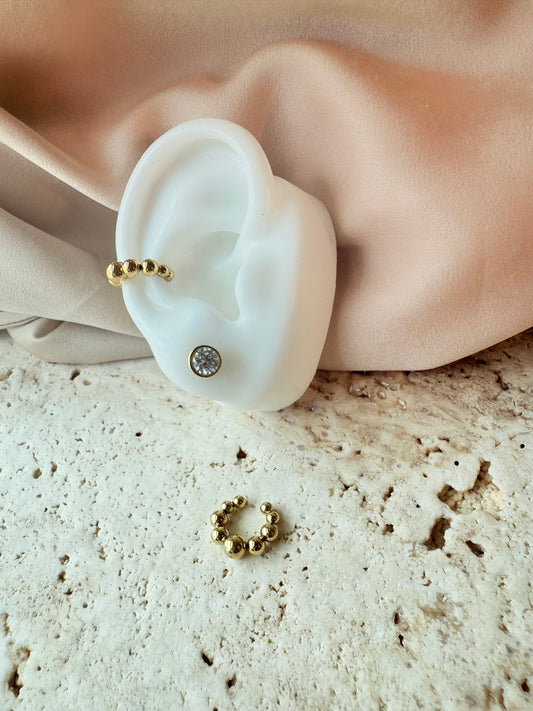 Bubbled Earcuffs