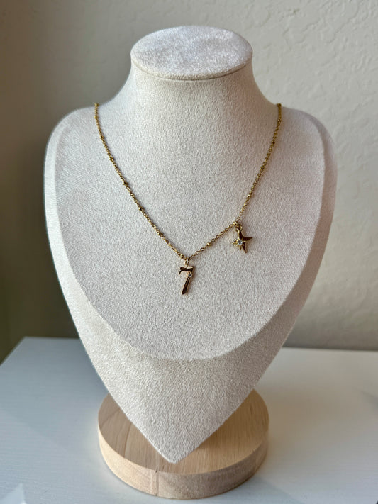 Lucky Girl 7 Necklace