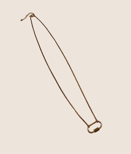 Charm hoop chain