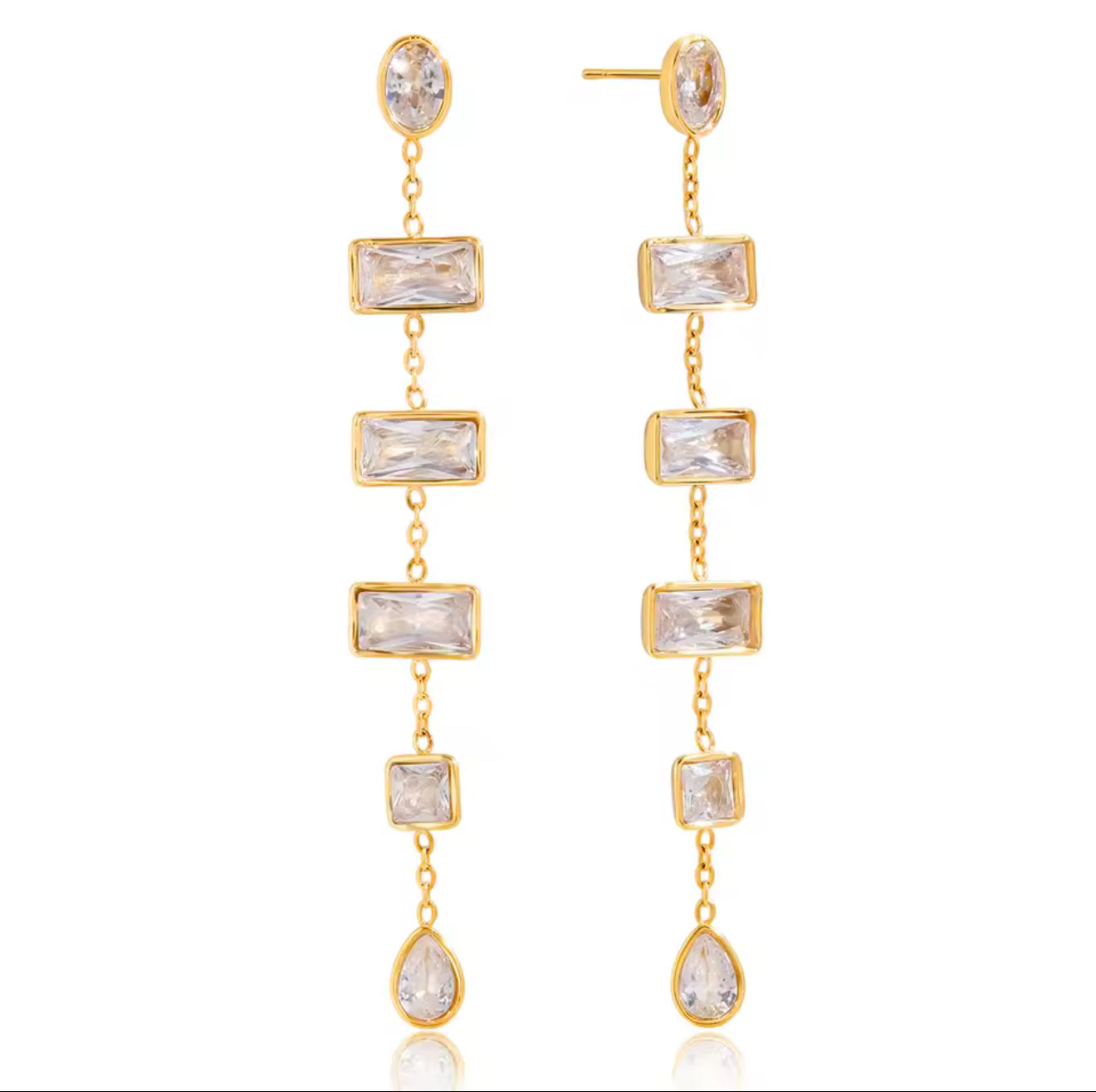 Crystal Drop Earrings