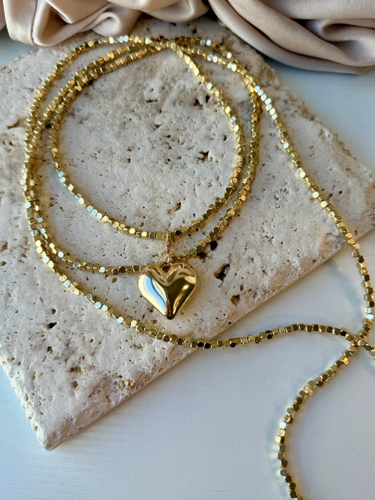 Heartstrings necklace