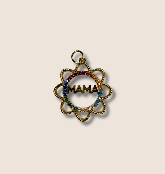 Mamá flor charm