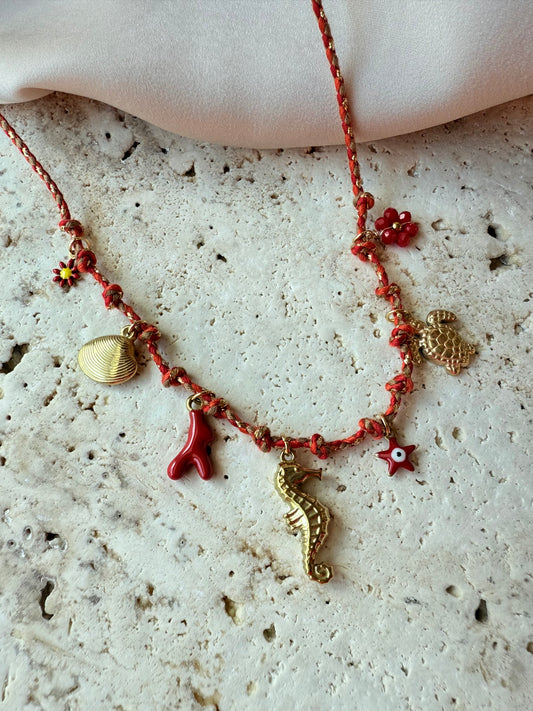 Mar Rojo Necklace