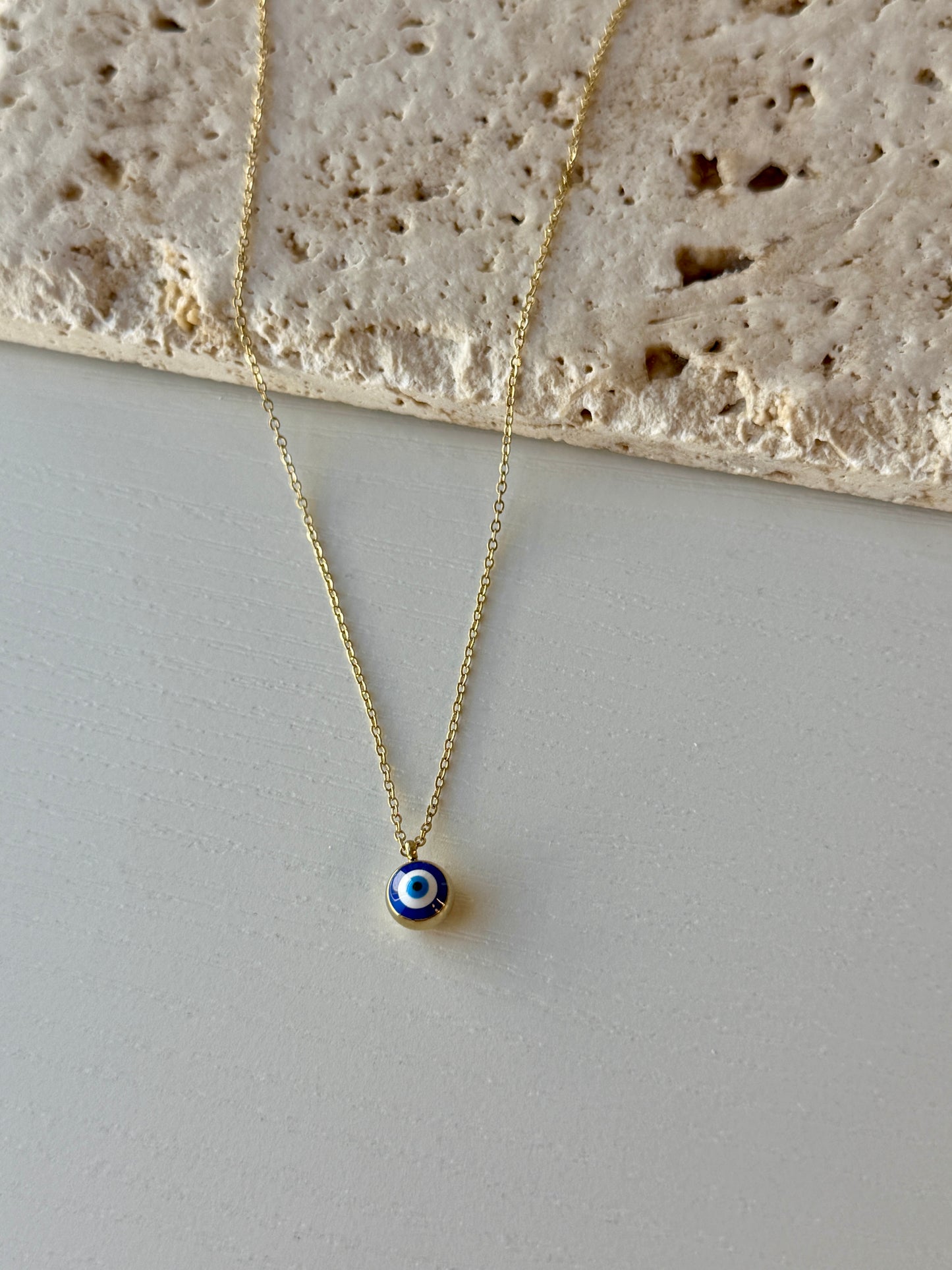 Little evil eye necklace