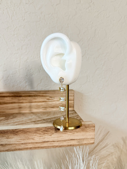 Crystal Drop Earrings