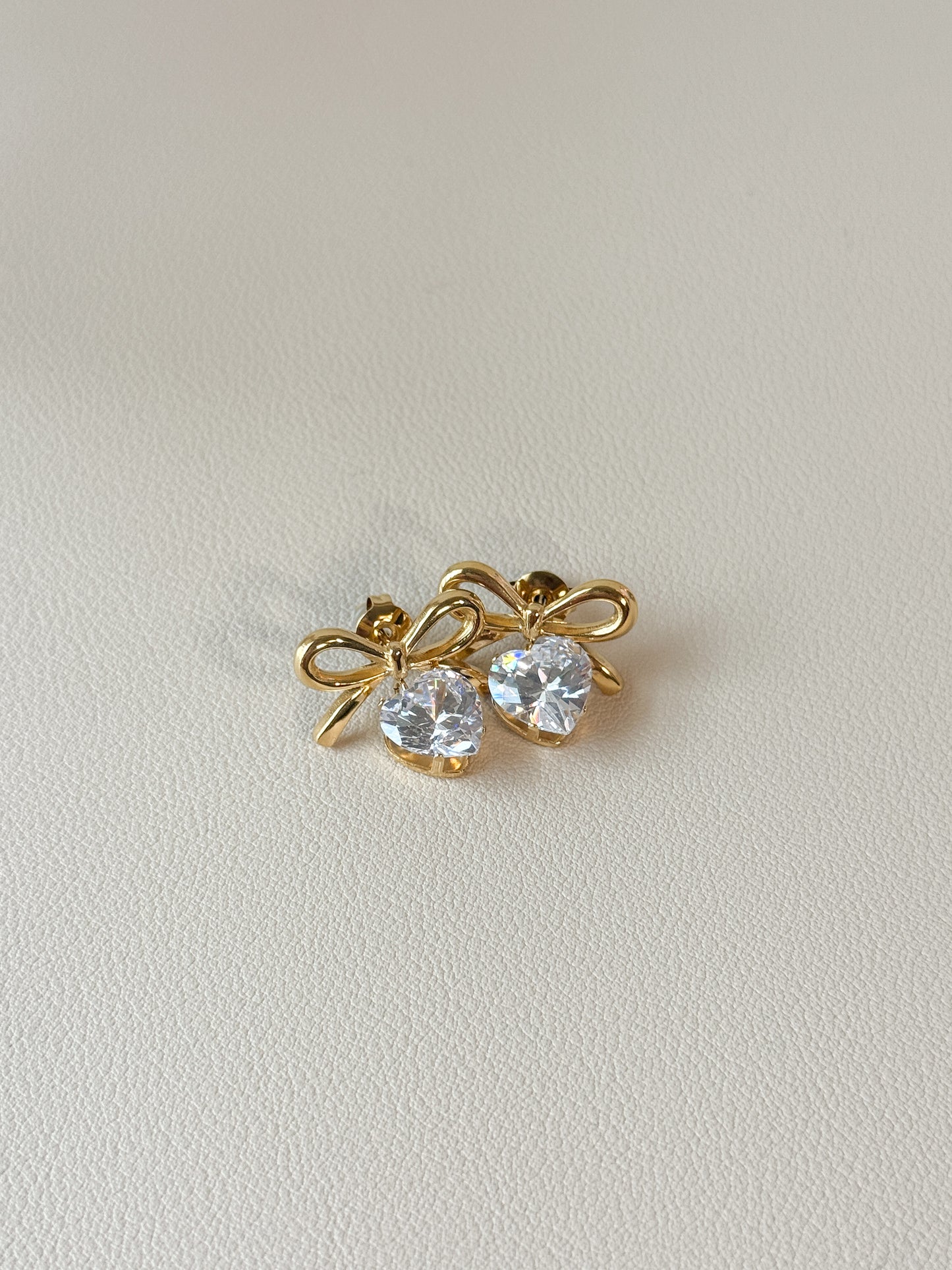 Sweetheart Bow Earrings