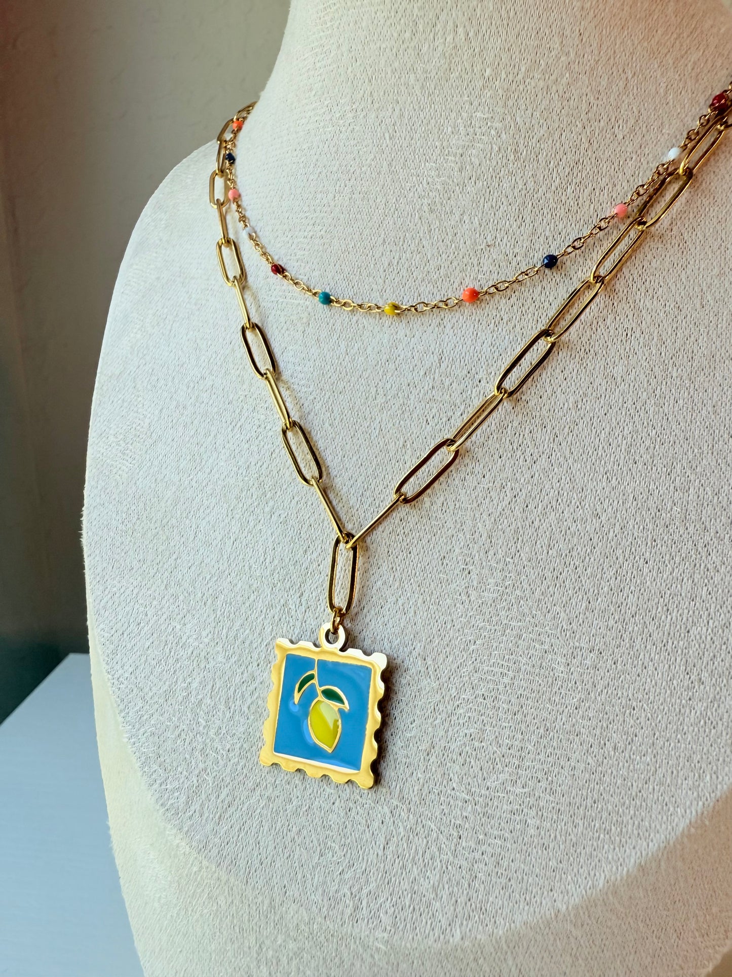Color pop necklace