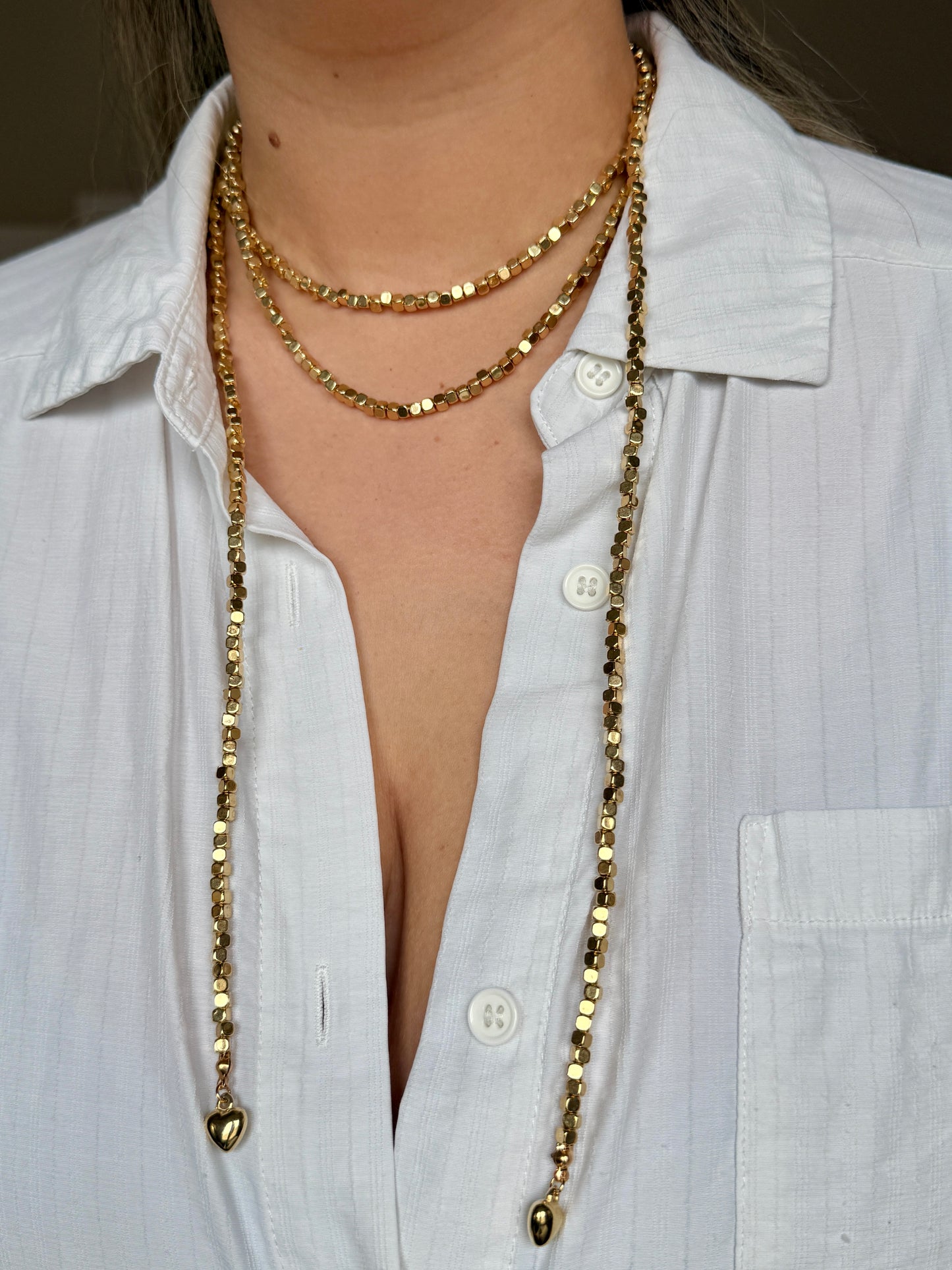 Heartstrings necklace