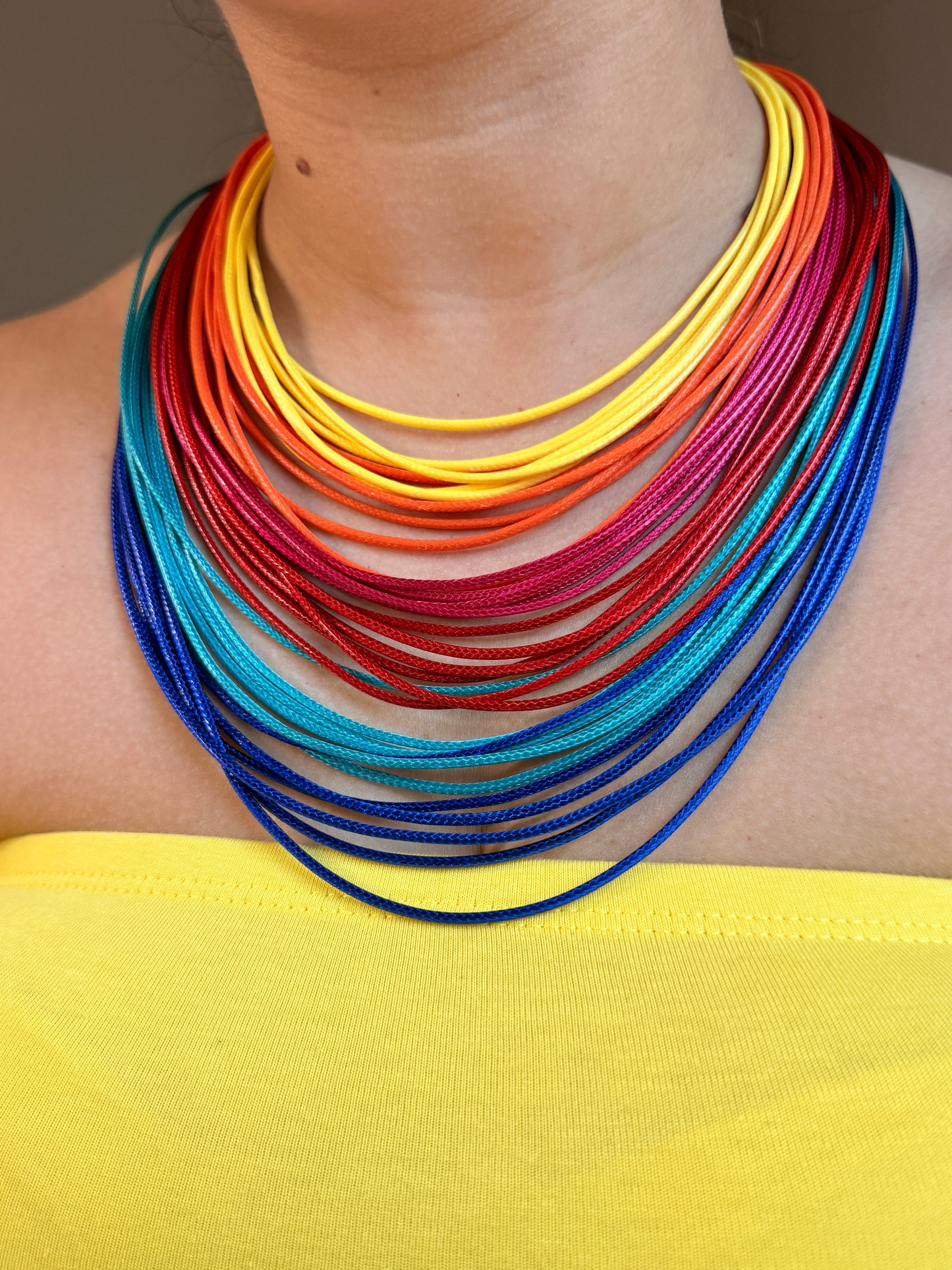 Rainbow necklace