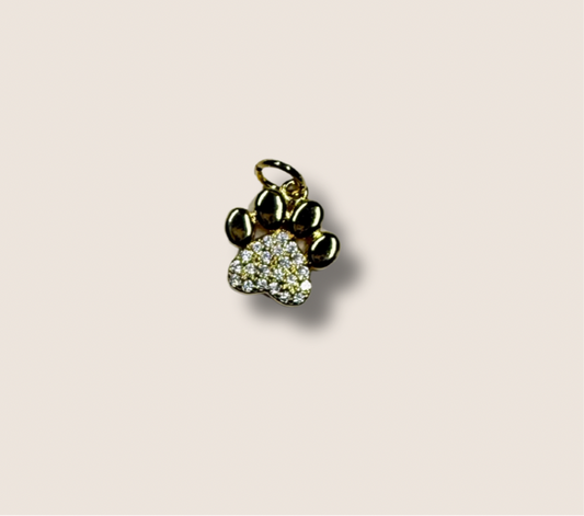 Dog paw charm