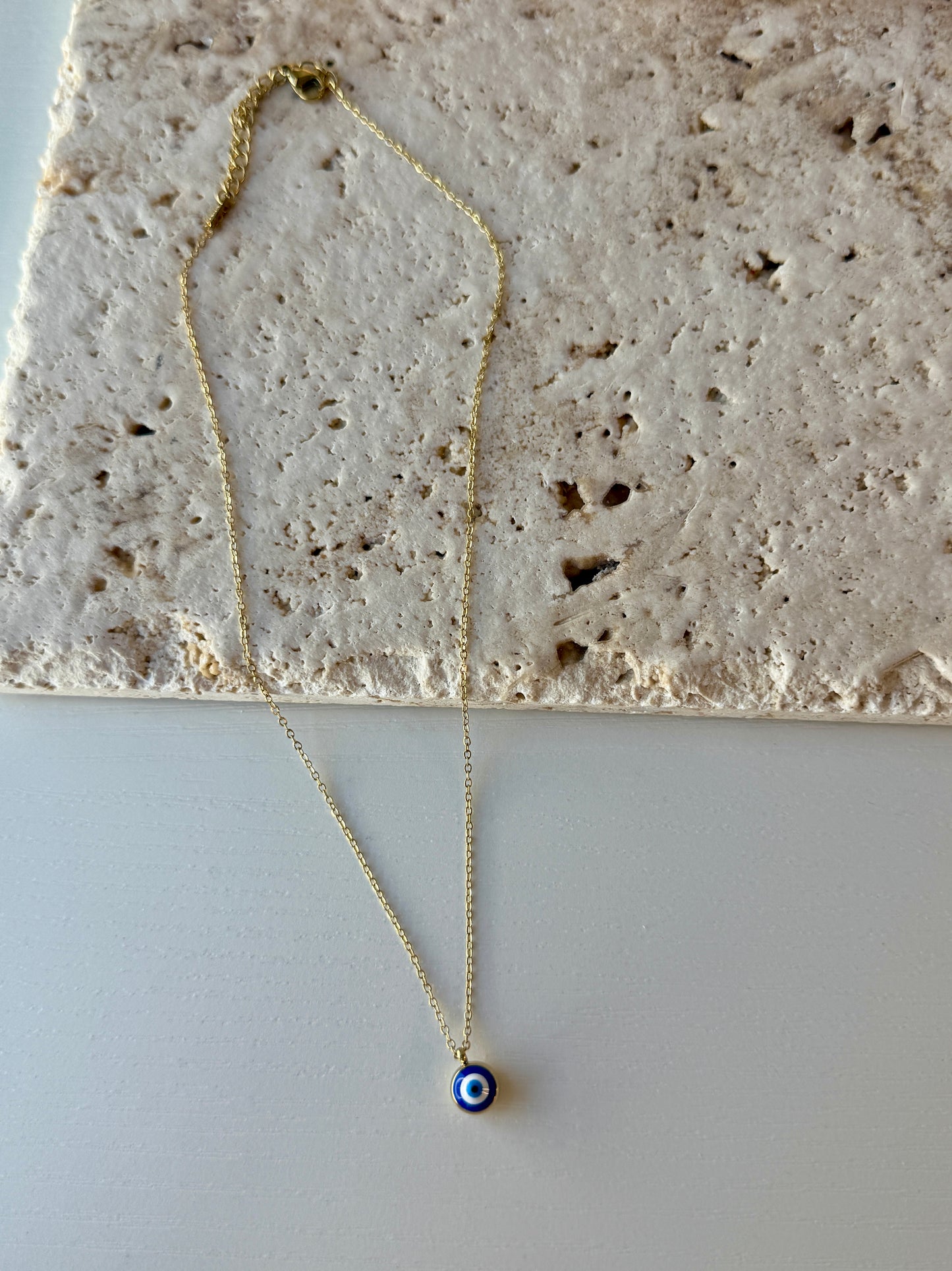 Little evil eye necklace