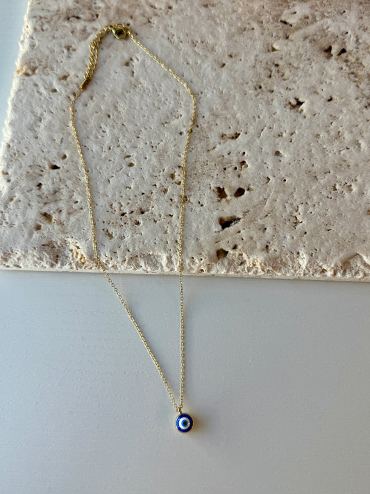 Little evil eye necklace