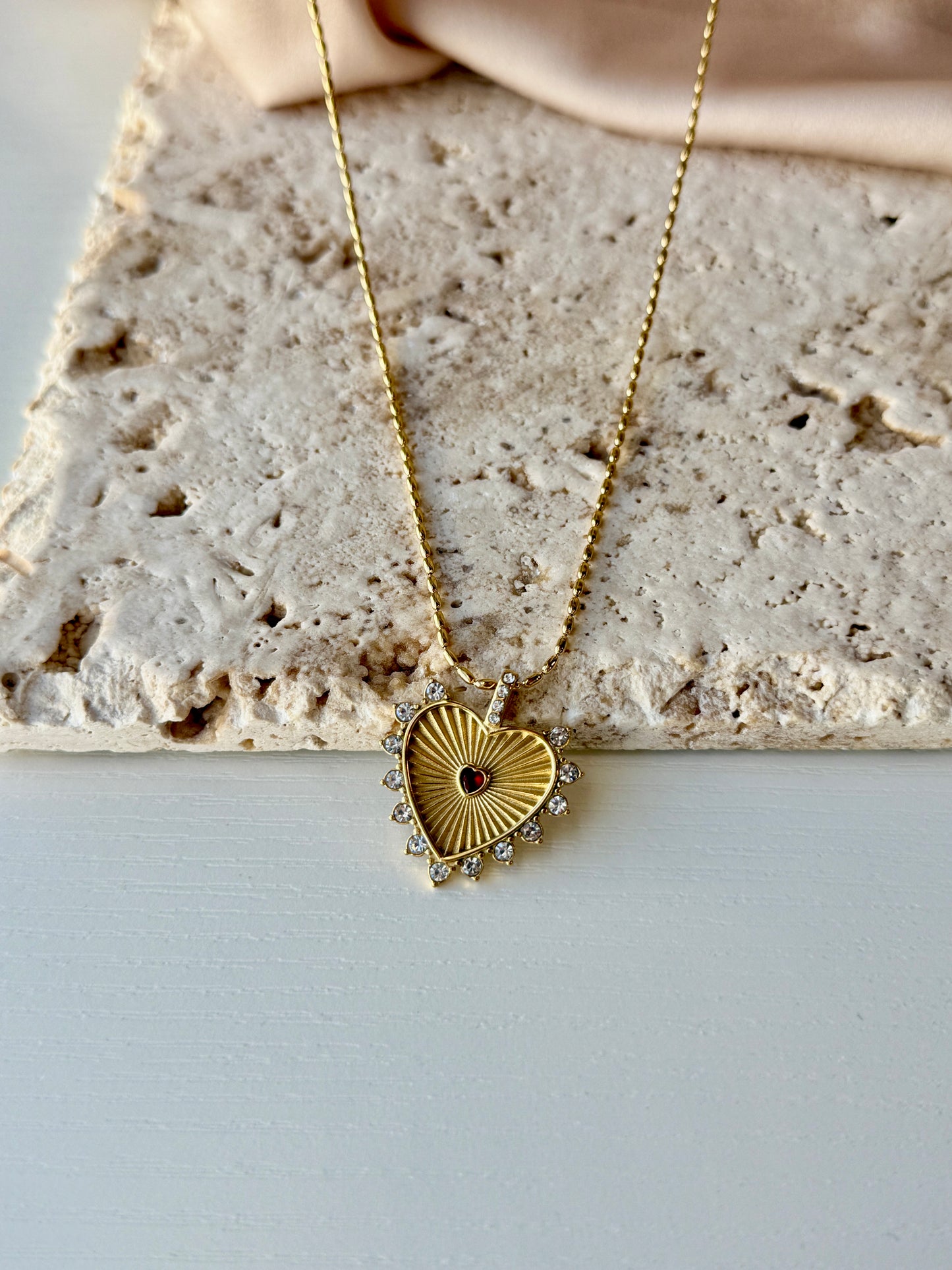 Cupid’s Heart necklace