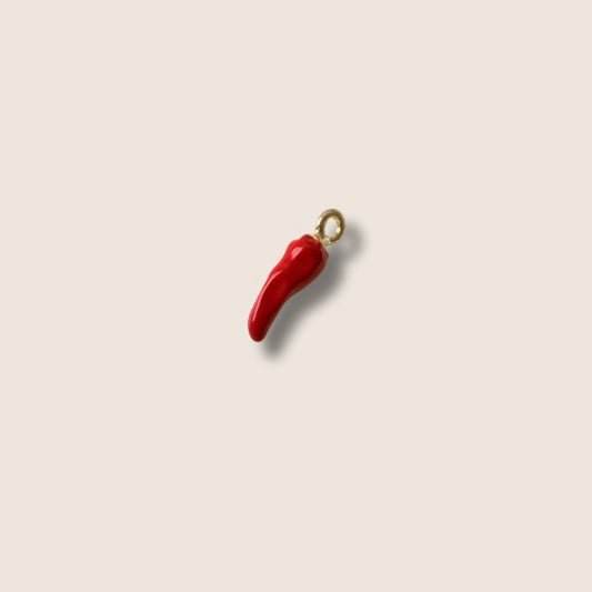 Tiny Red Pepper charm