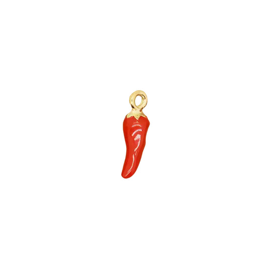 Tiny Red Pepper charm