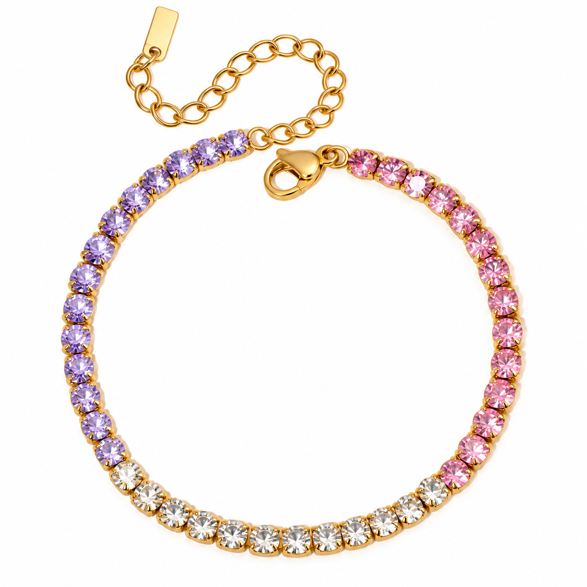 Lavender Kiss Bracelet | stainless steel